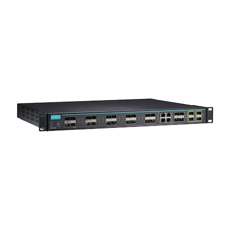 Moxa Layer 2 Full Gigabit Mgd Eth. Swtch, M1Icsg7528A8Gsfp4Gtx ICS-G7528A-8GSFP-4GTXSFP-4XG-HV-HV